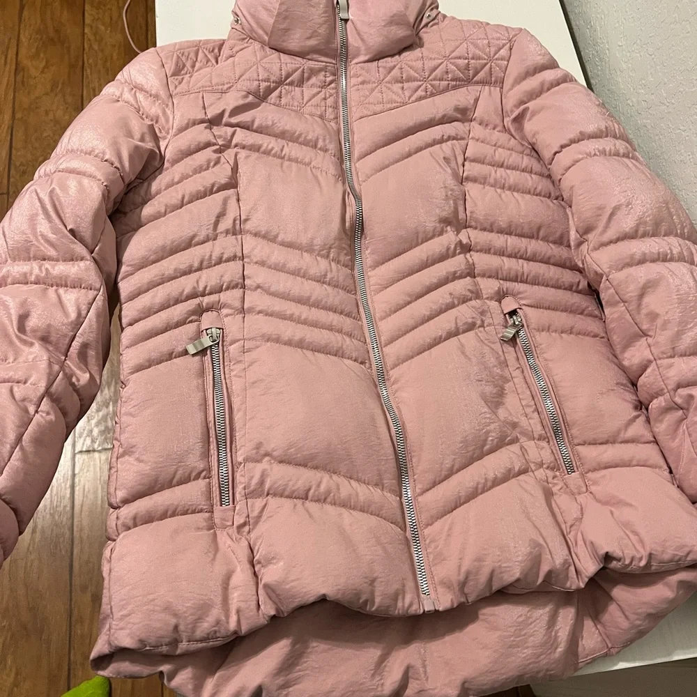 Pink winter jacket - Picture 7 of 16
